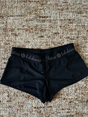 Rare lululemon athletica Black Women's Athletic Shorts #3